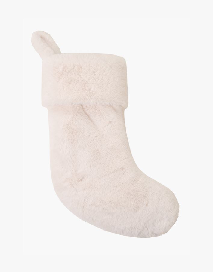 Julstrumpa vit - 14x50 cm vit - 1