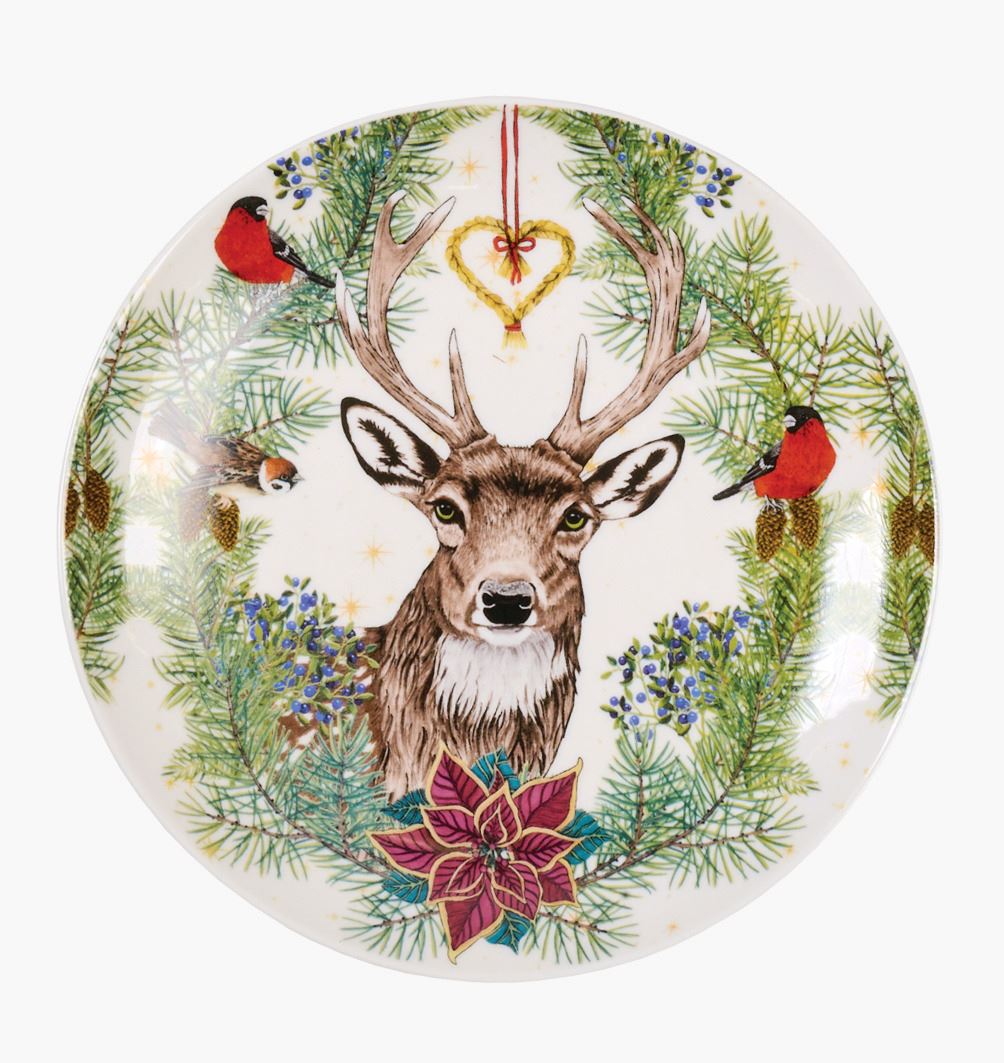 Tallrik vit - ø20,5 cm vit - 1