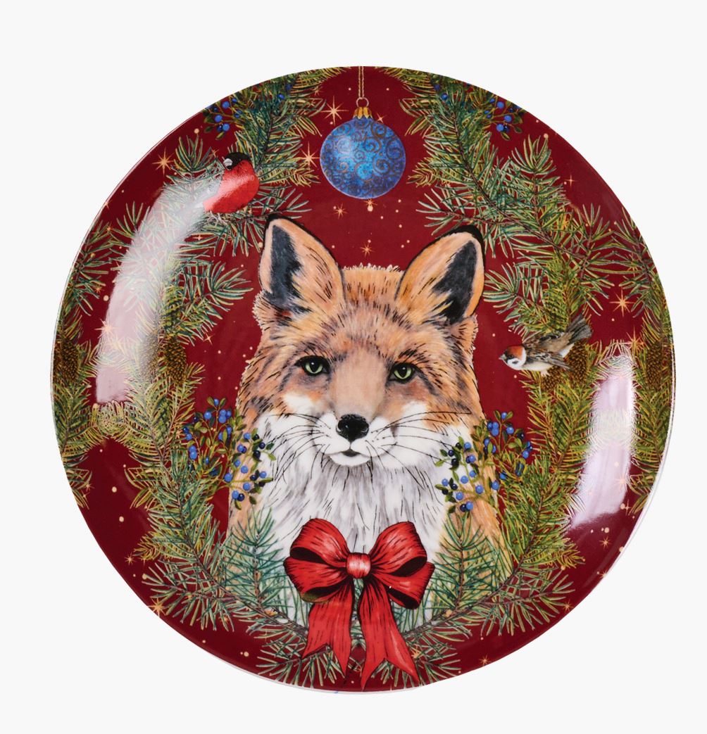 Tallrik röd - ø20,5 cm röd - 1