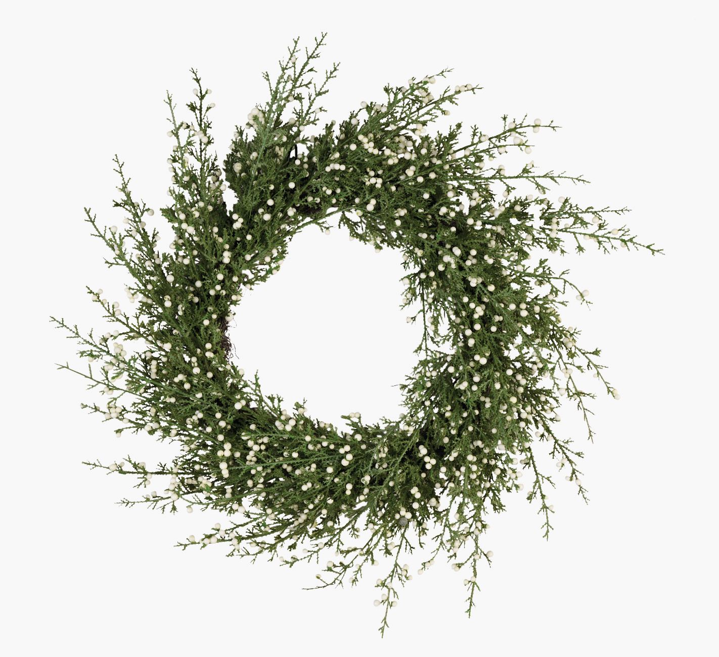 Krans multi/grön - ø66x10 cm multi/grön - 1