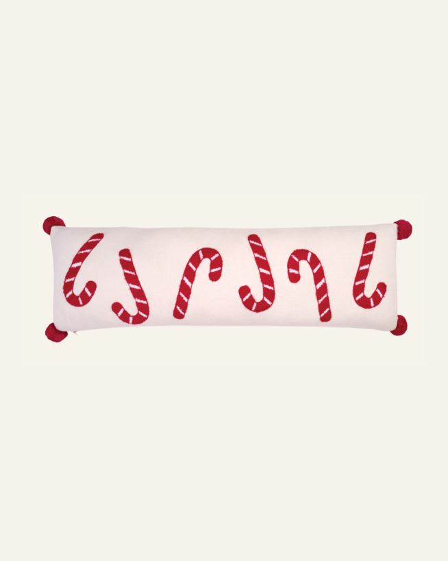 Prydnadskudde multi/röd - 25x80 cm multi/röd - 1