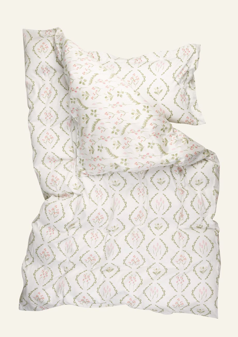 Påslakanset i satin multi - 4