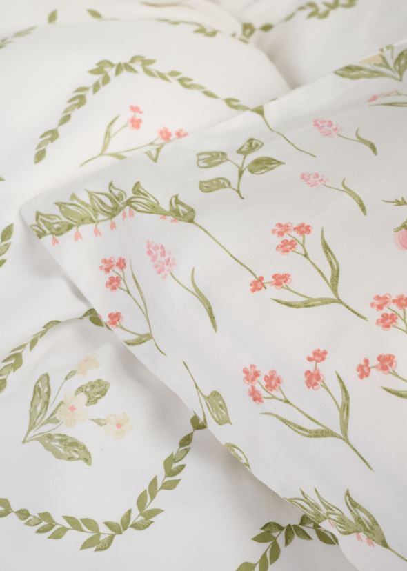 Påslakanset i satin multi - 5