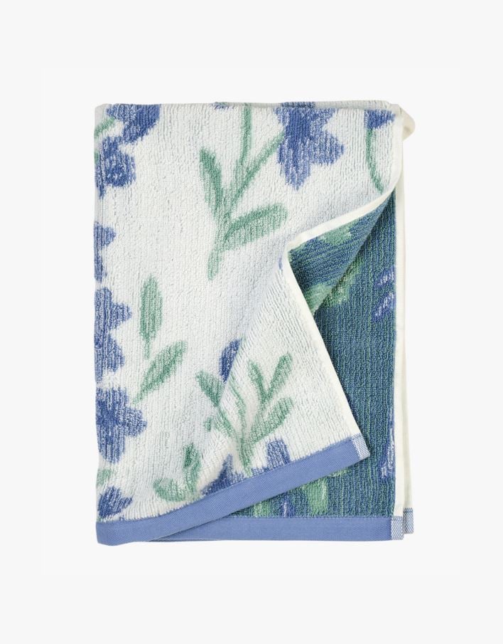 Handduk multi/blå - 50x70 cm multi/blå - 1