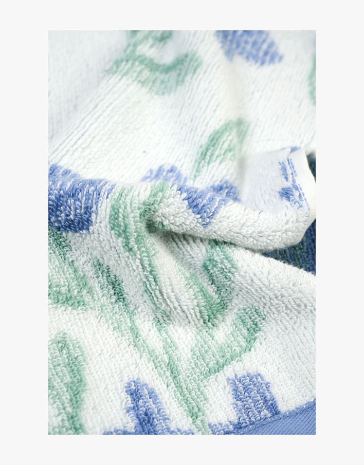 Handduk multi/blå - 50x70 cm multi/blå - 1