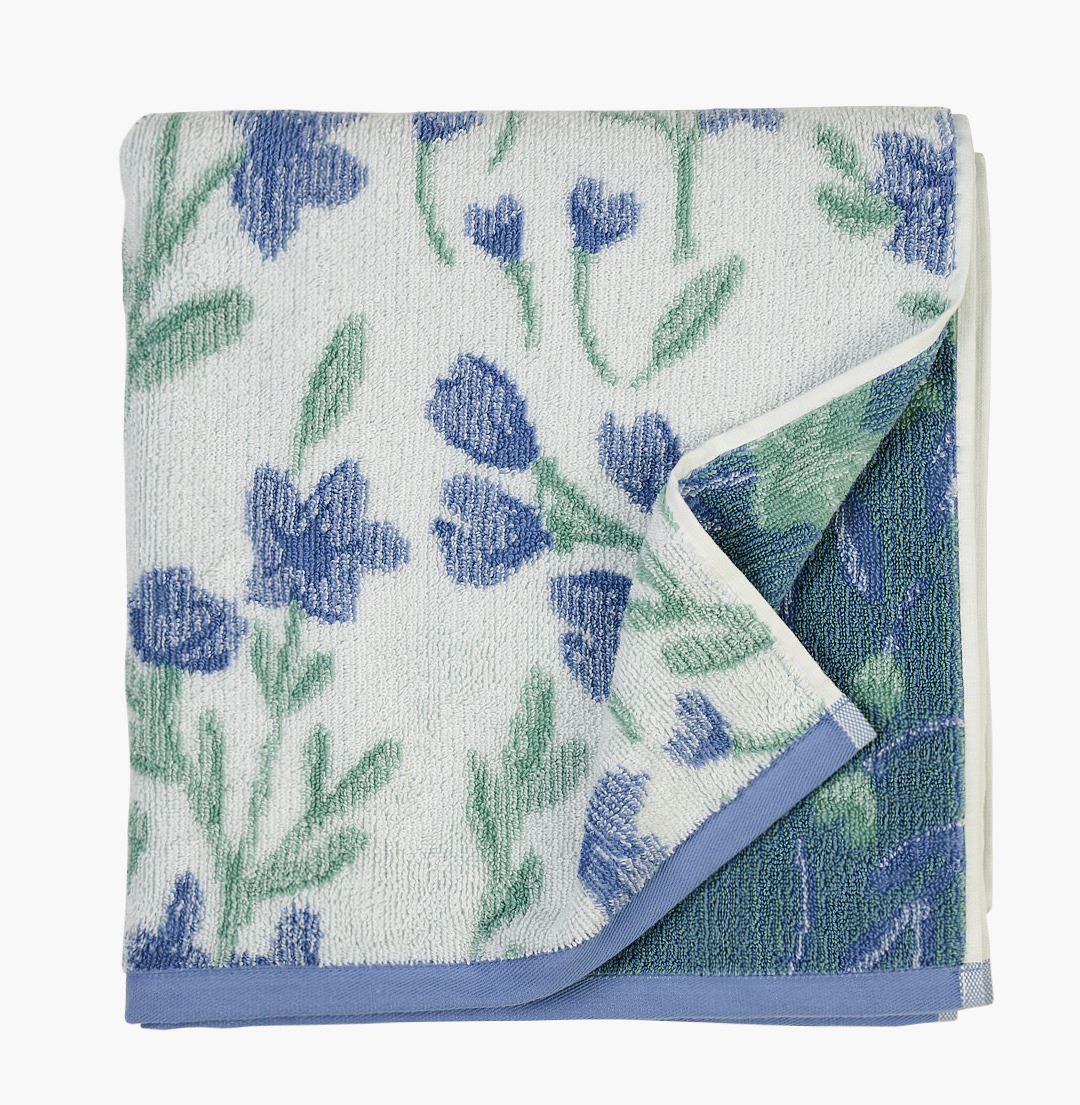 Handduk  multi/blå - 70x140 cm multi/blå - 1