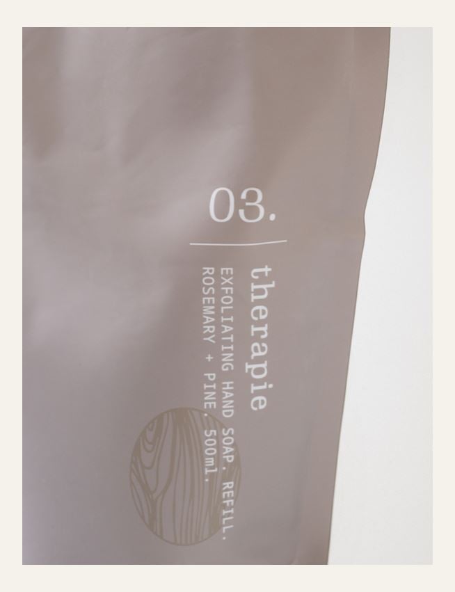 Exfolierande handtvål refill transparent - 2