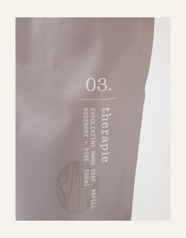 Exfolierande handtvål refill transparent - 2