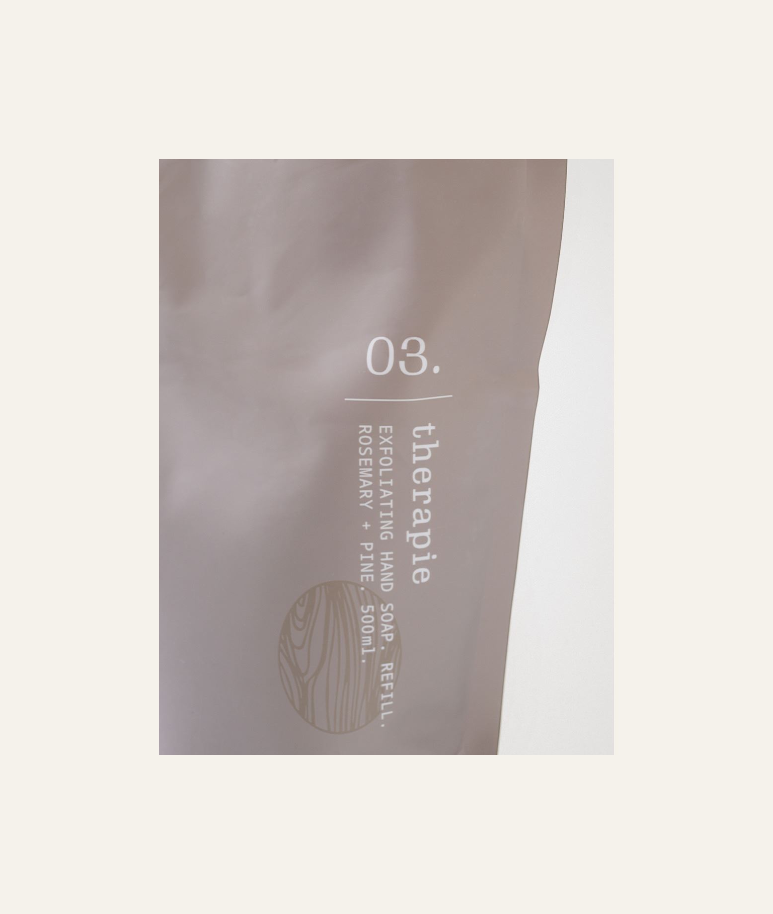 Exfolierande handtvål refill transparent - 2