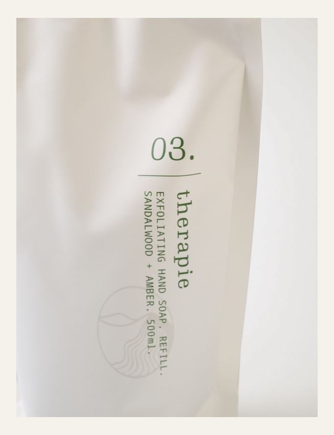 Exfolierande handtvål refill transparent - 2