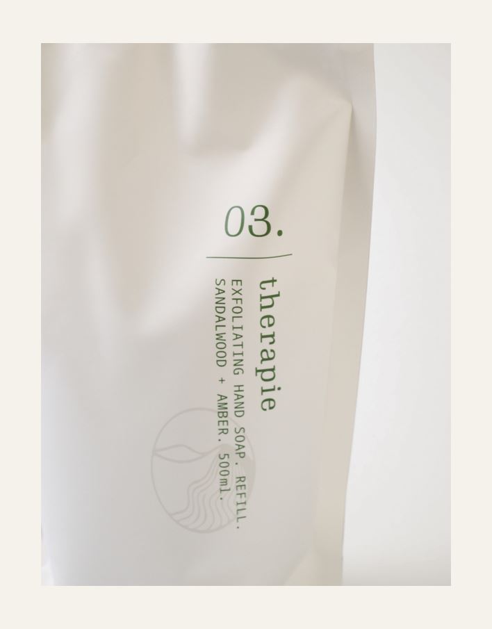 Exfolierande handtvål refill transparent - 2