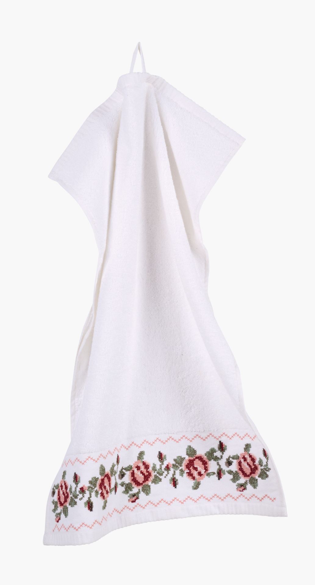 Handduk vit - 40x60 cm vit - 1