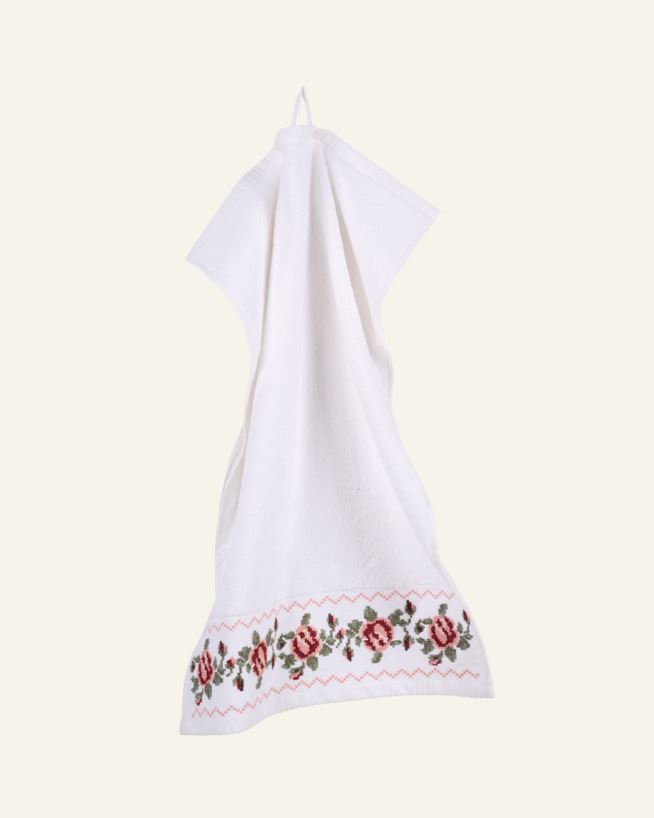 Handduk vit - 40x60 cm vit - 1