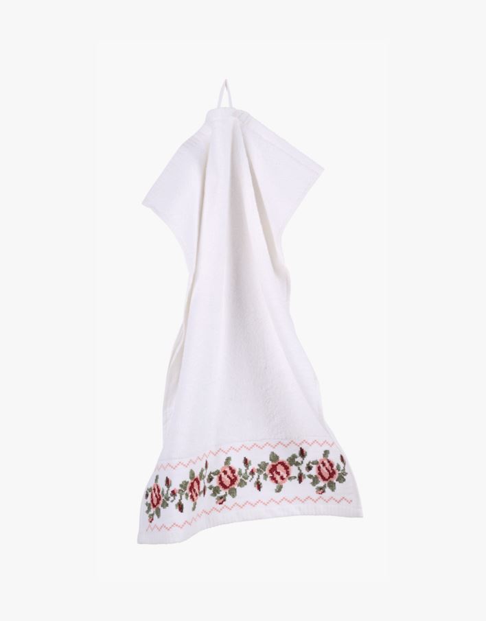 Handduk vit - 40x60 cm vit - 1