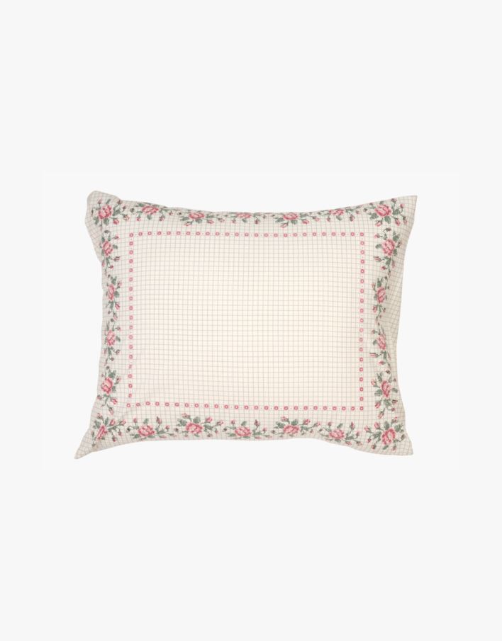 Örngott i bomull multi/rosa - 50x60 cm multi/rosa - 1