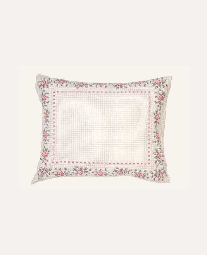 Örngott i bomull multi/rosa - 50x60 cm multi/rosa - 1