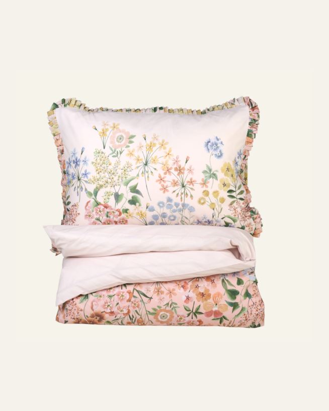 Påslakanset i percale multi - 150x210 cm multi - 1