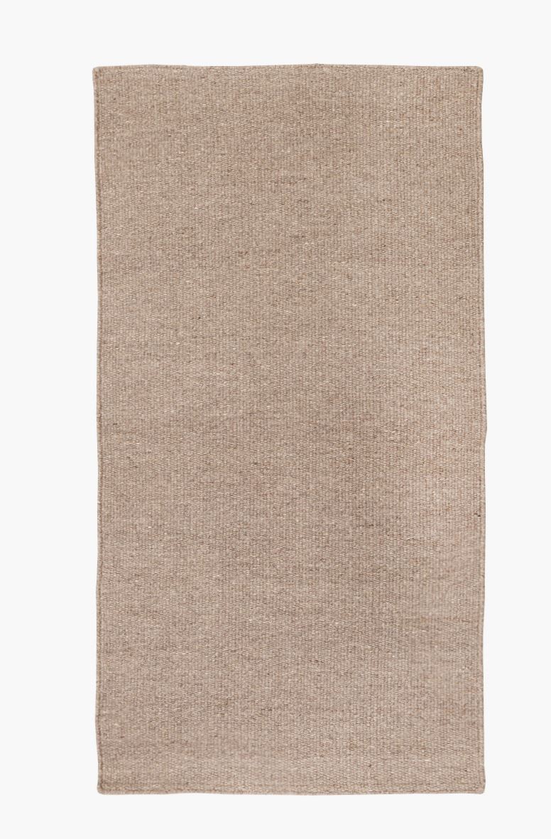 Ullmatta ljusbrun - 80x150 cm ljusbrun - 1
