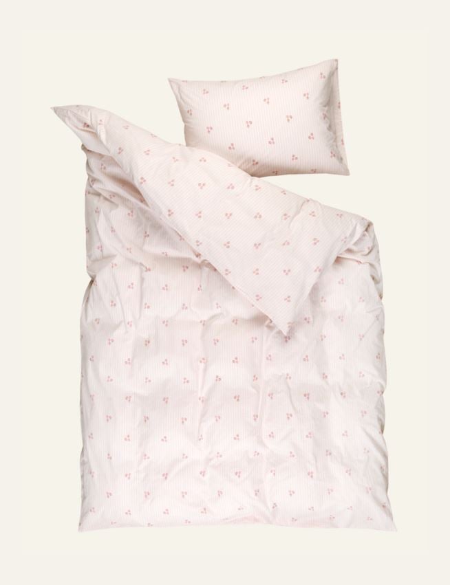Påslakanset i bomull rosa - 2