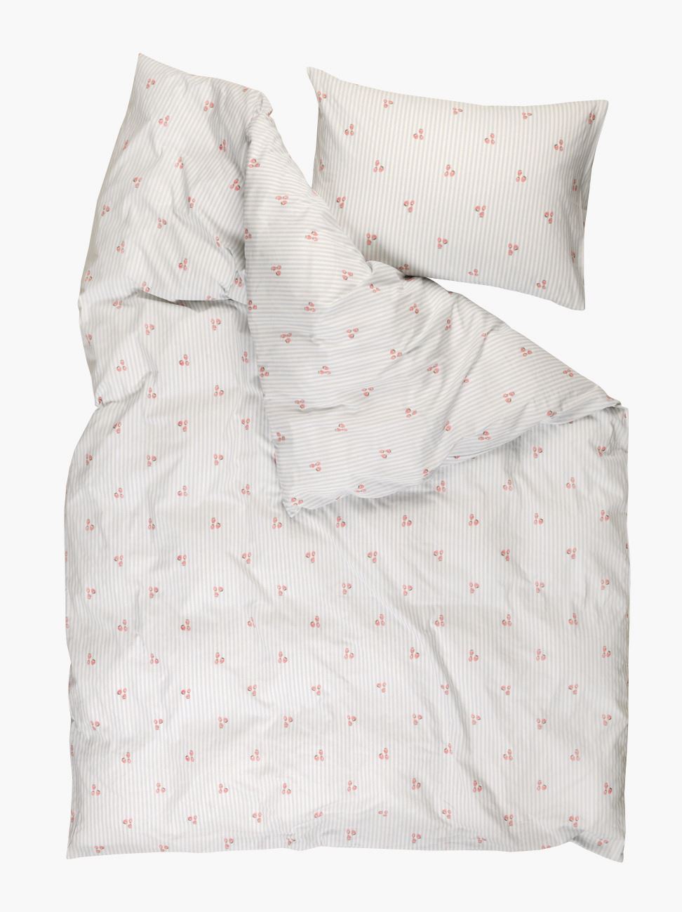 Påslakanset i bomull ljusblå - 3