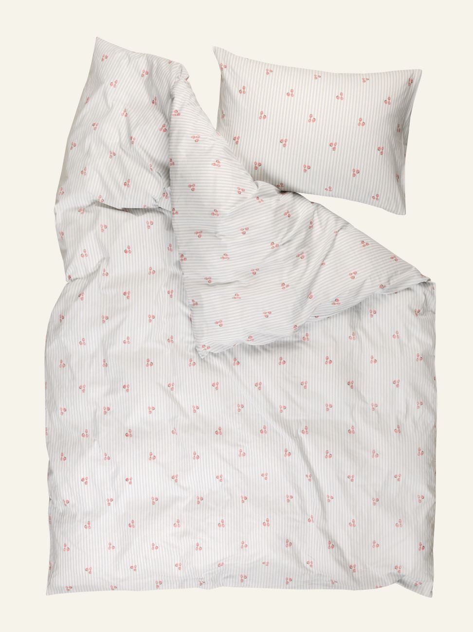 Påslakanset i bomull ljusblå - 3