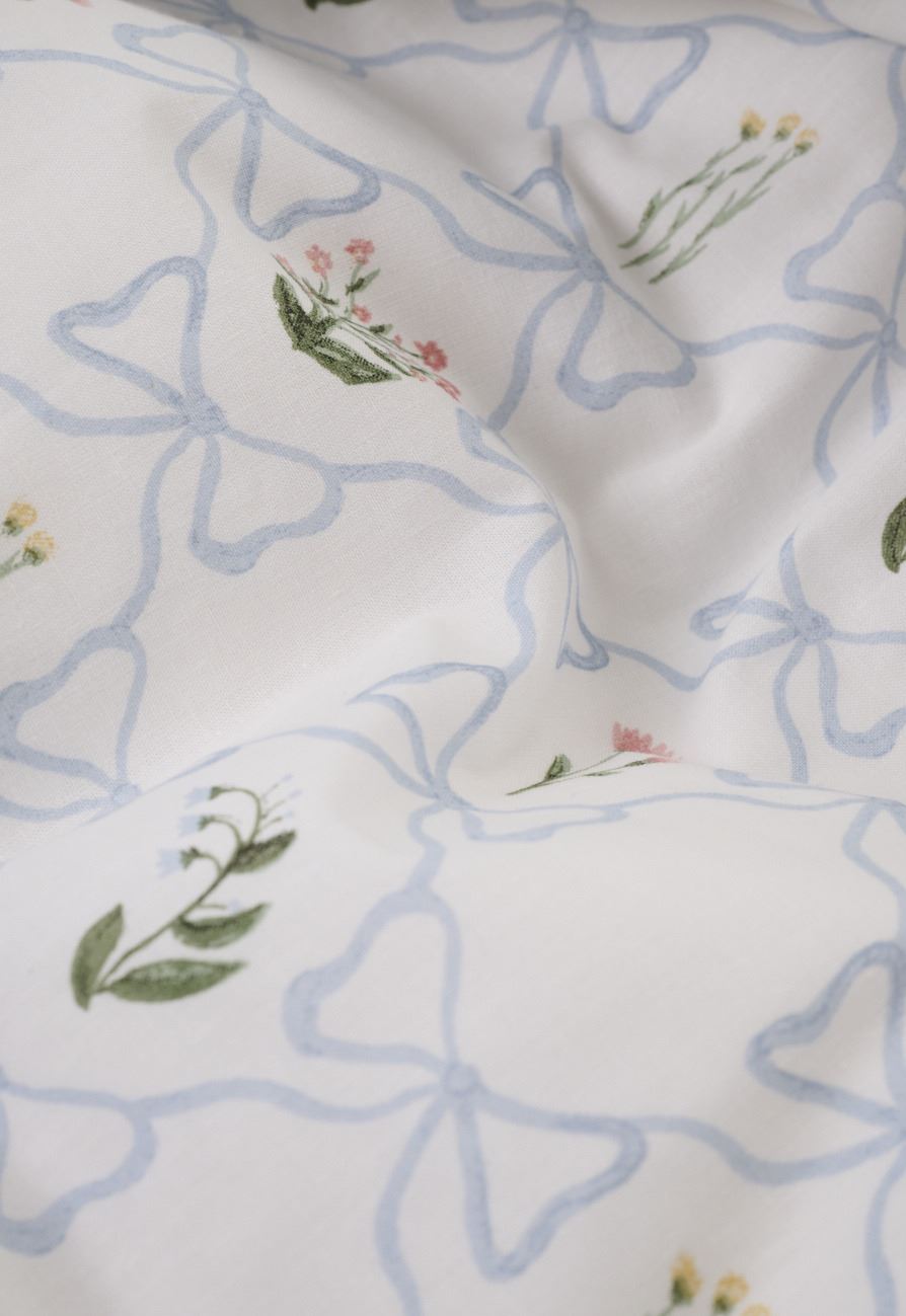 Påslakanset i bomull multi/blå - 4