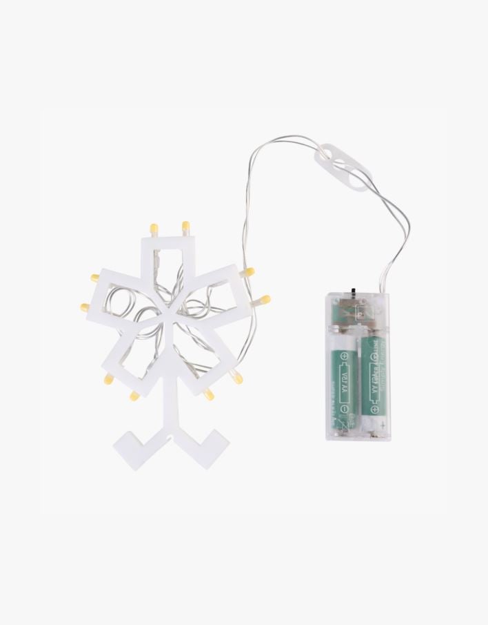 Led-ljus vit - 9,5x13 cm vit - 1