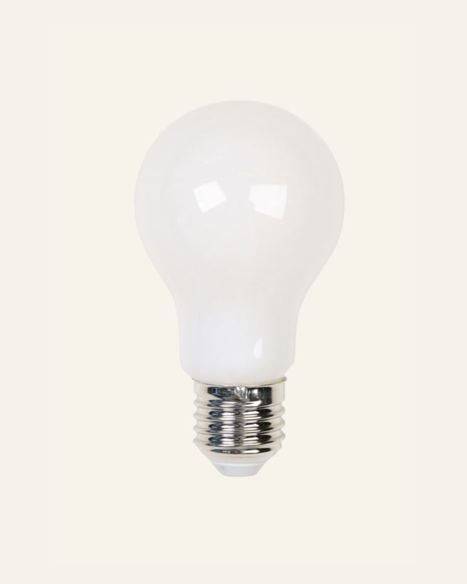 Glödlampa vit - 6x10,5 cm vit - 1