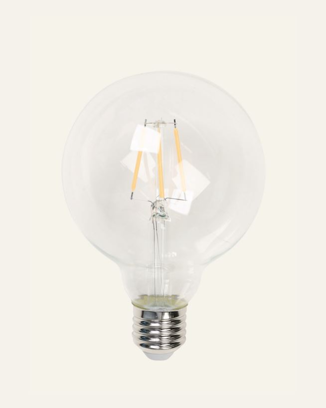 Glödlampa transparent - 9,5x13,8 cm transparent - 1