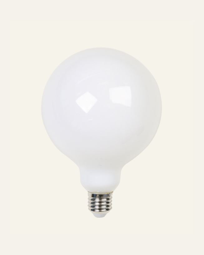 Glödlampa vit - 12,5x17,5 cm vit - 1