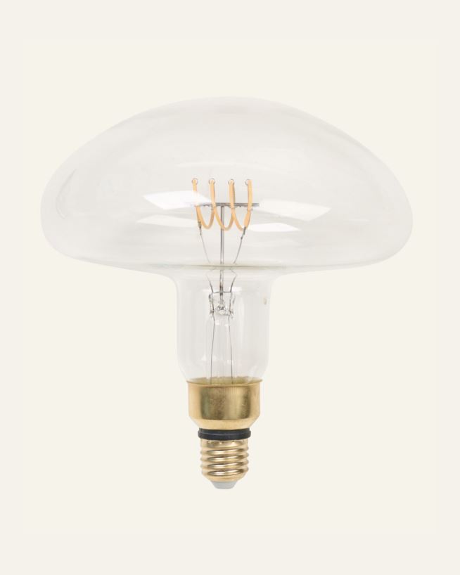 Glödlampa transparent - 20x21 cm transparent - 1