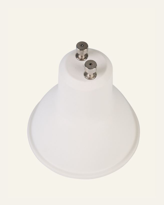 Glödlampa vit - 5x5,4 cm vit - 1