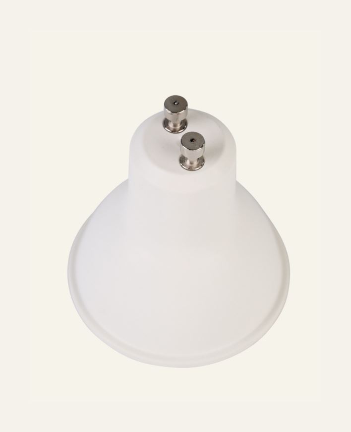 Glödlampa vit - 5x5,4 cm vit - 1