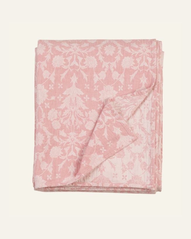 Överkast rosa - 240x240 cm rosa - 1