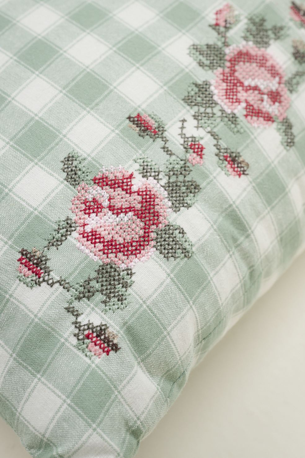 Prydnadskudde multi/grön - 3