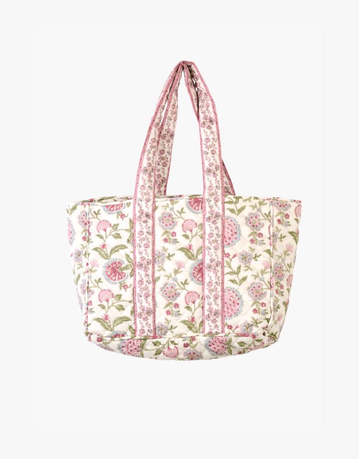 Liten tygväska multi/rosa - 30x40 cm multi/rosa - 1