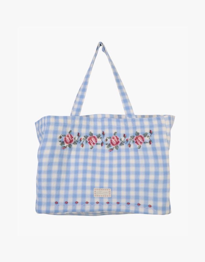 Totebag ljusblå - 33x43 cm ljusblå - 1