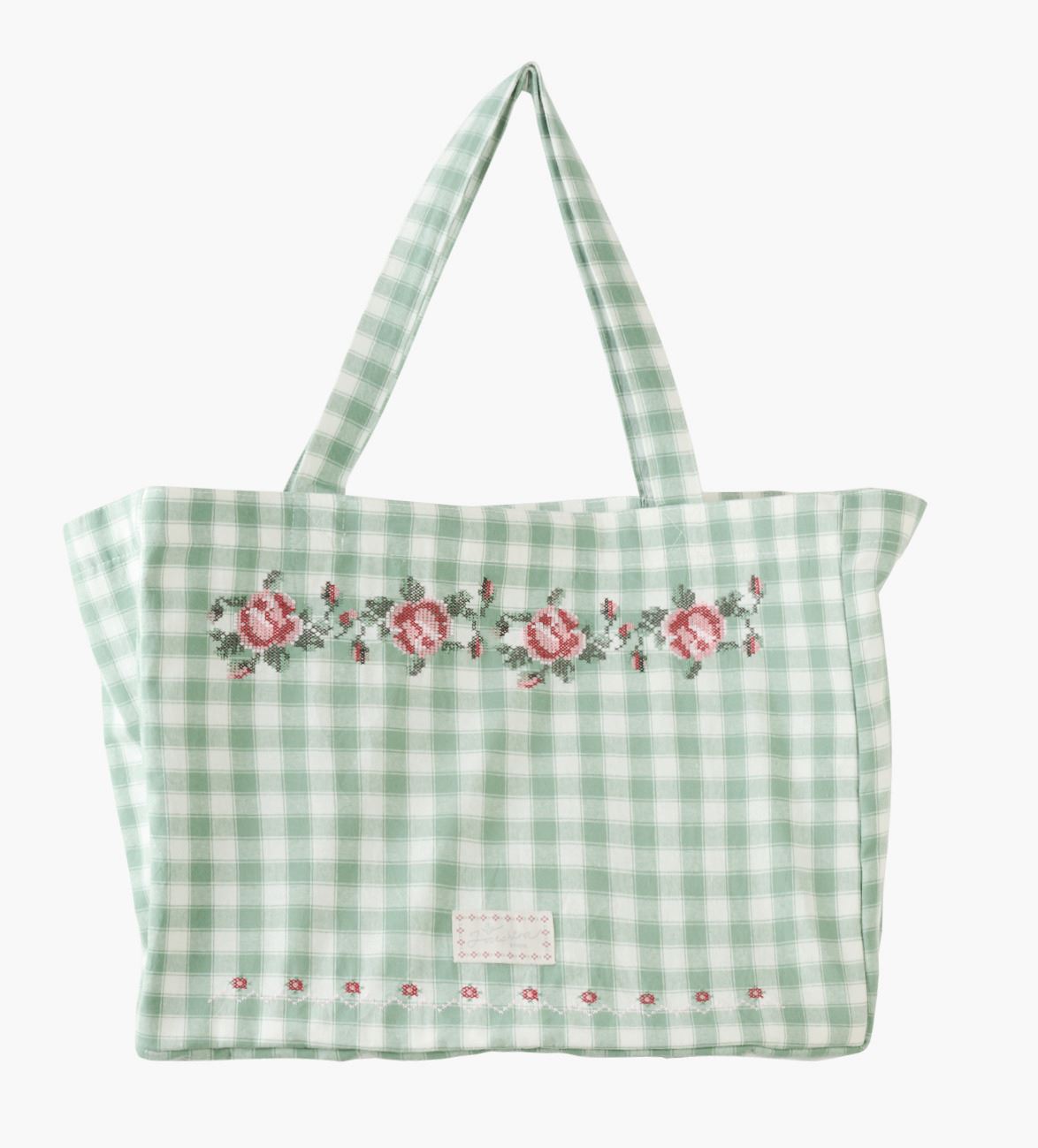Totebag grön - 33x43 cm grön - 1