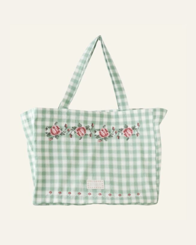 Totebag grön - 33x43 cm grön - 1