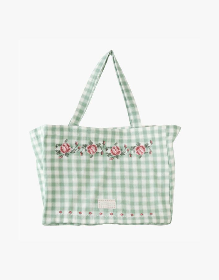 Totebag grön - 33x43 cm grön - 1