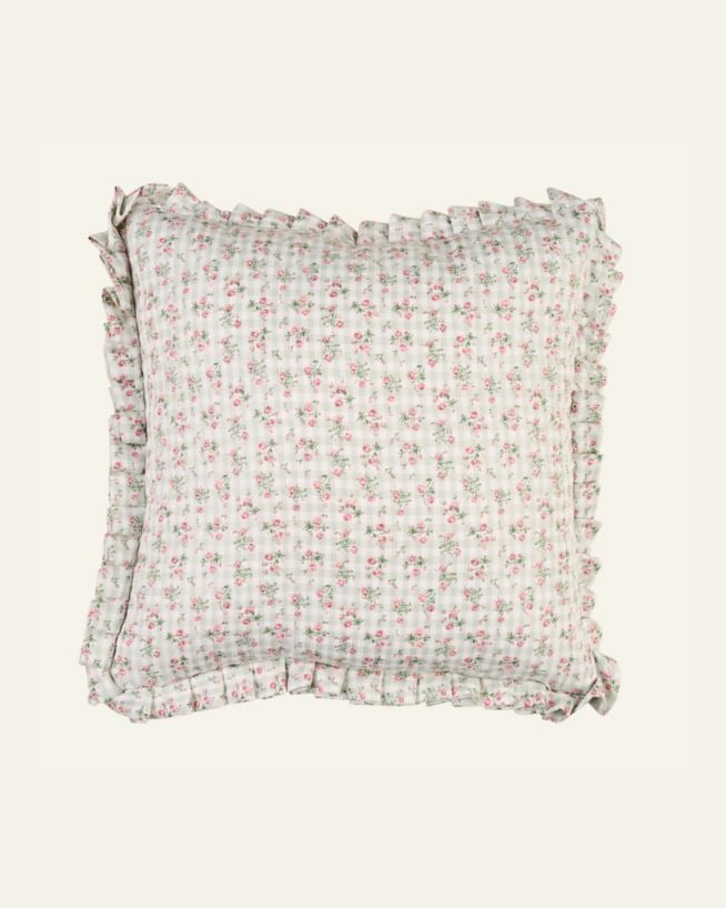 Prydnadskudde multi/grön - 45x45 cm multi/grön - 1
