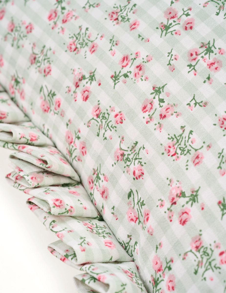 Prydnadskudde multi/grön - 2