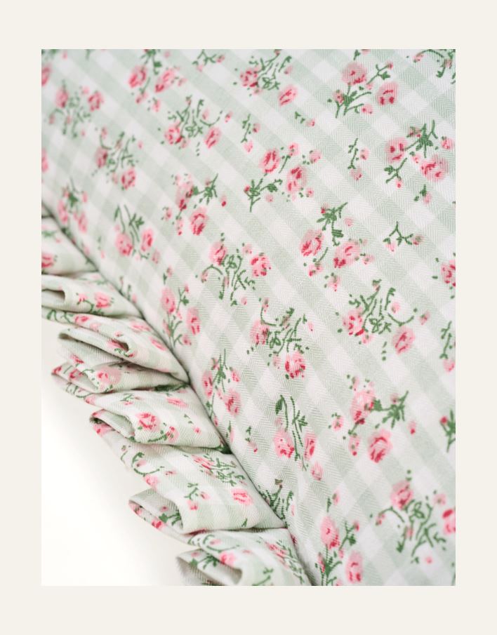 Prydnadskudde multi/grön - 2