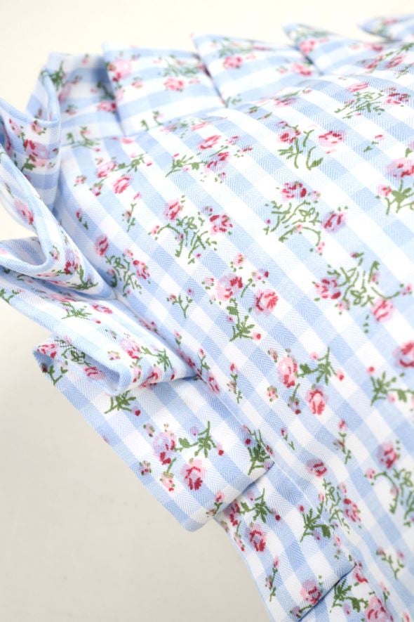 Prydnadskudde multi/blå - 2