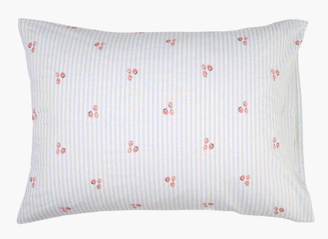 Örngott i bomull ljusblå - 50x60 cm ljusblå - 1