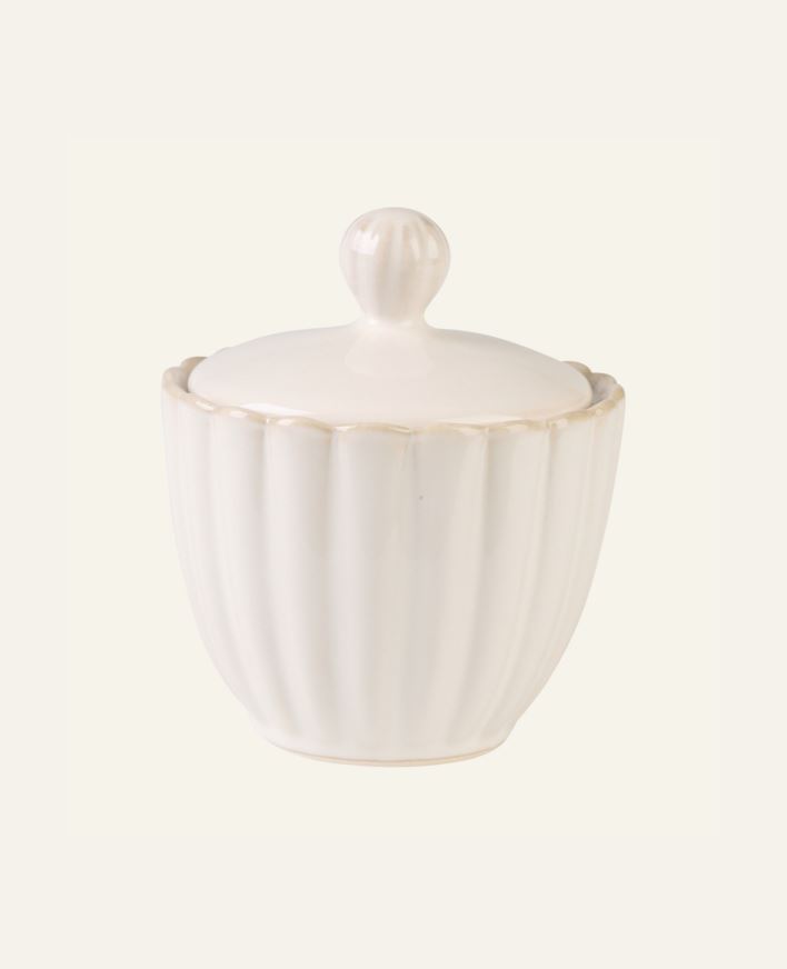 Socker skål vit - 250ml vit - 1