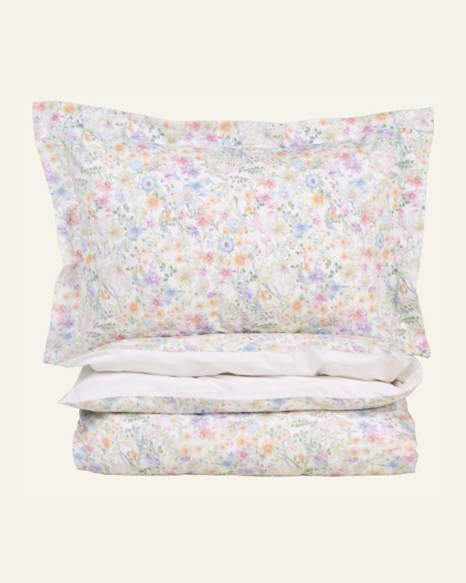 Påslakanset i percale multi - 150x210 cm multi - 1