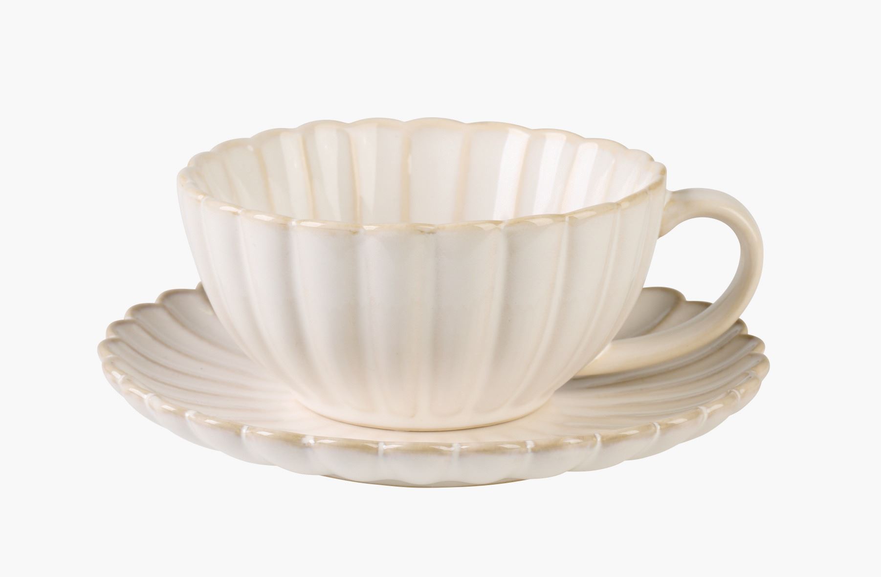 Kopp med fat vit - 250ml vit - 1