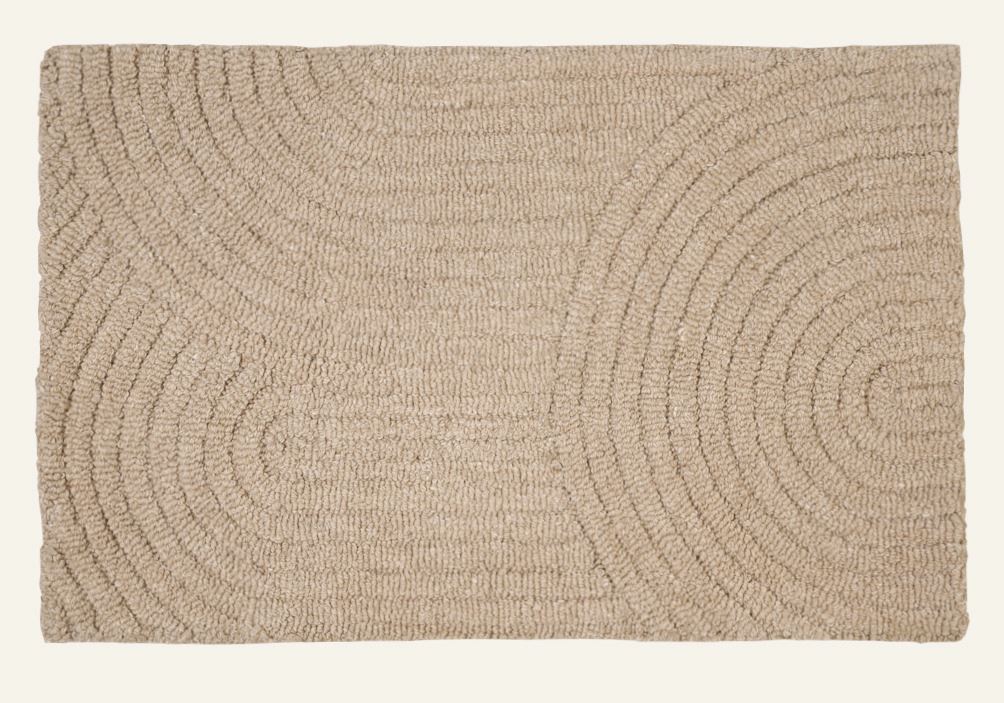 Dörrmatta ljusbrun - 50x80 cm ljusbrun - 1