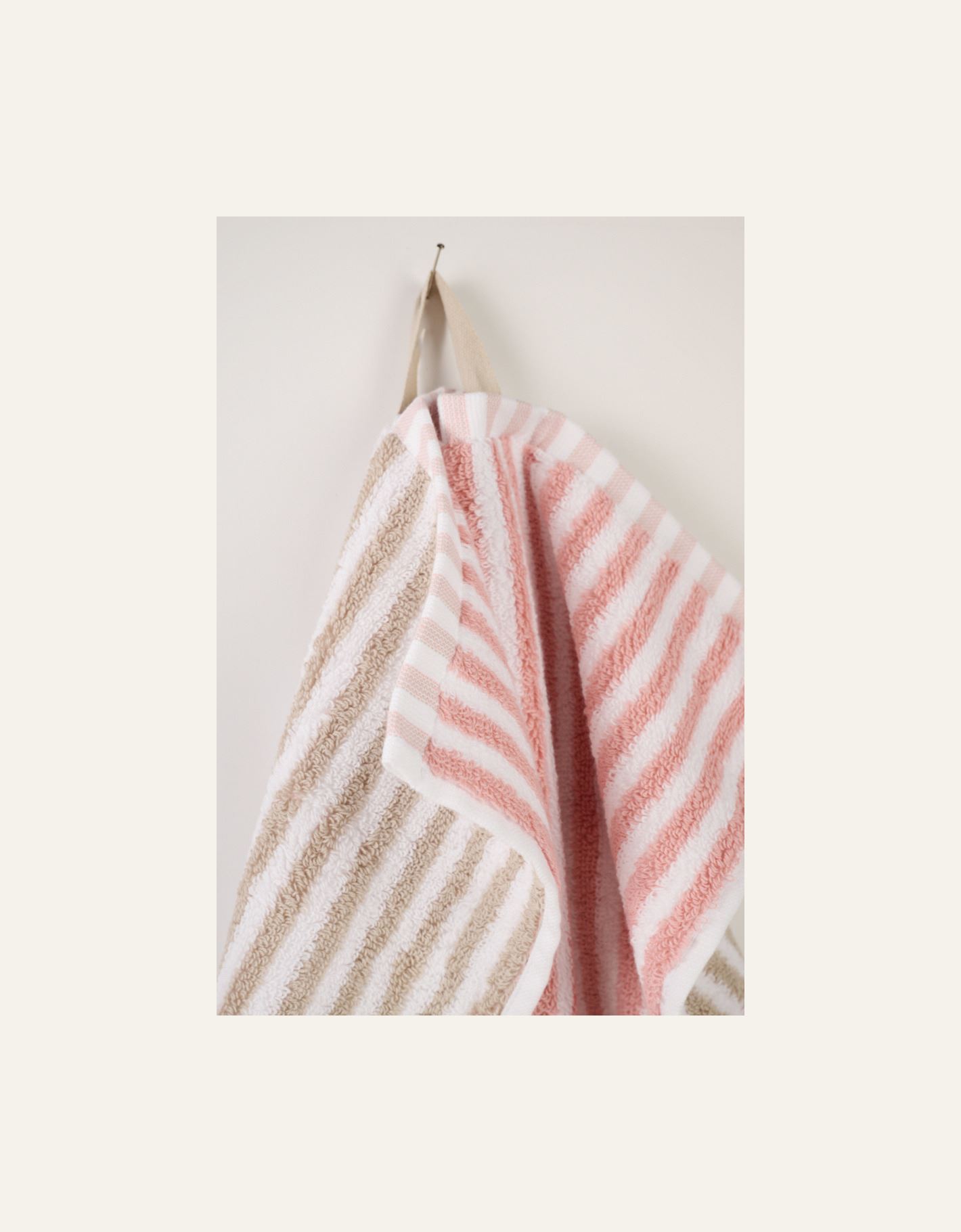 Handduk multi/rosa - 3